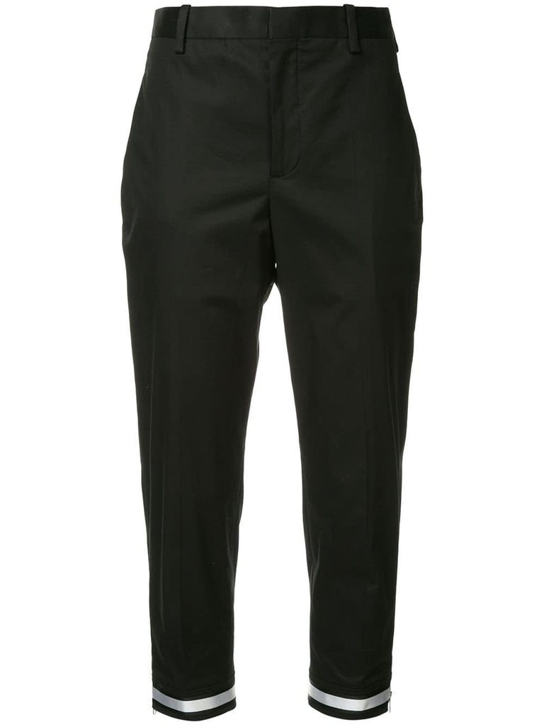 cropped chic trousers