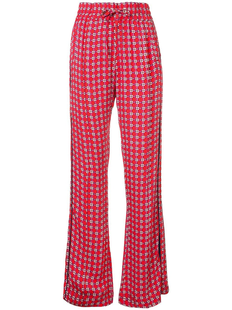 pearly pills print trousers