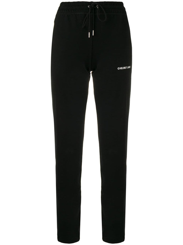 high-waist track pants