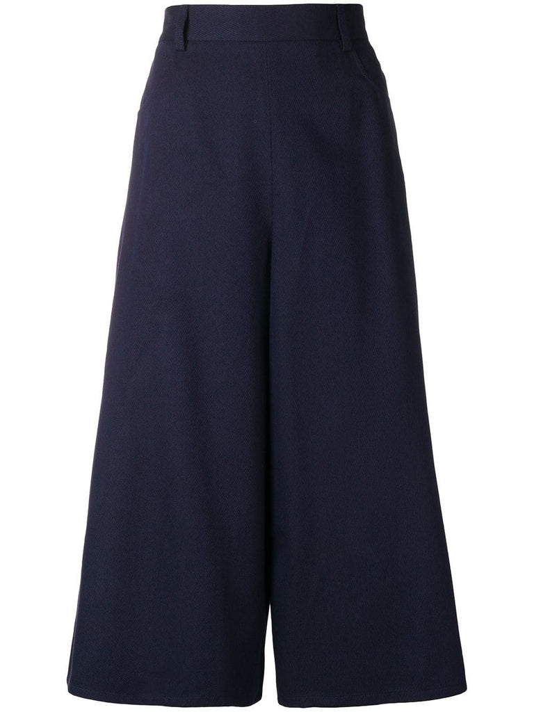 wide-leg culottes