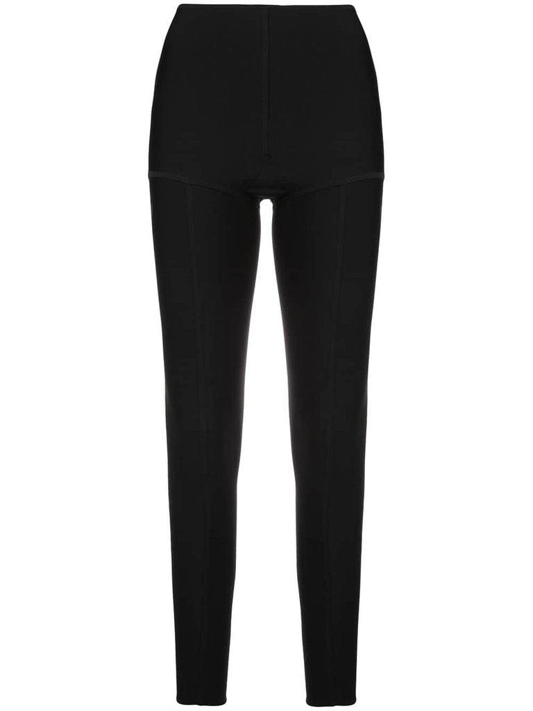 structured detail leggings