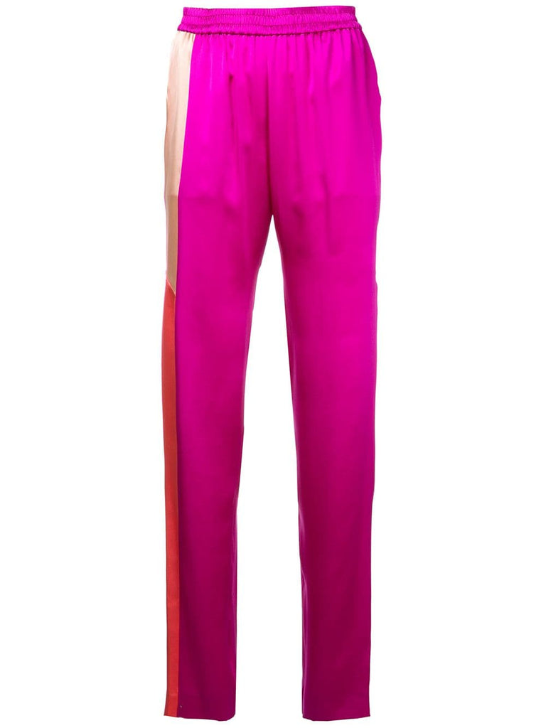 high rise tapered trousers