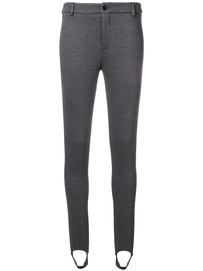 ribbed skinny trousers