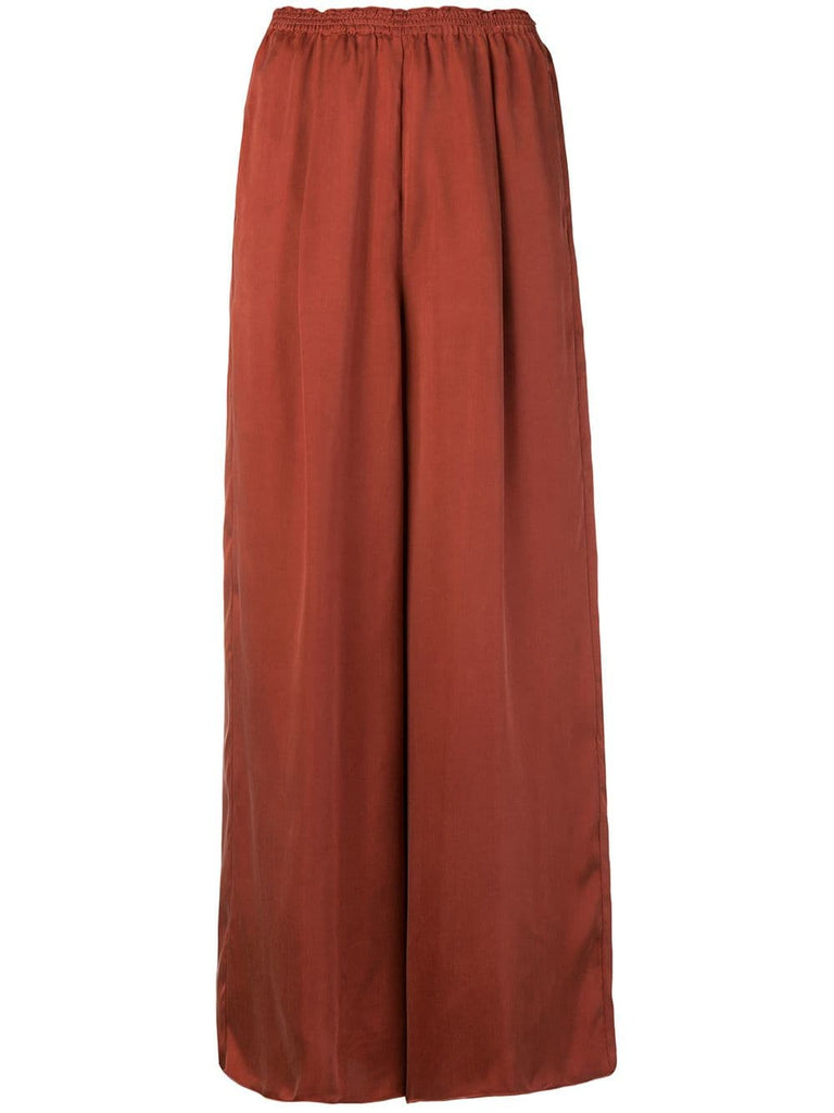 oversized flared trousers