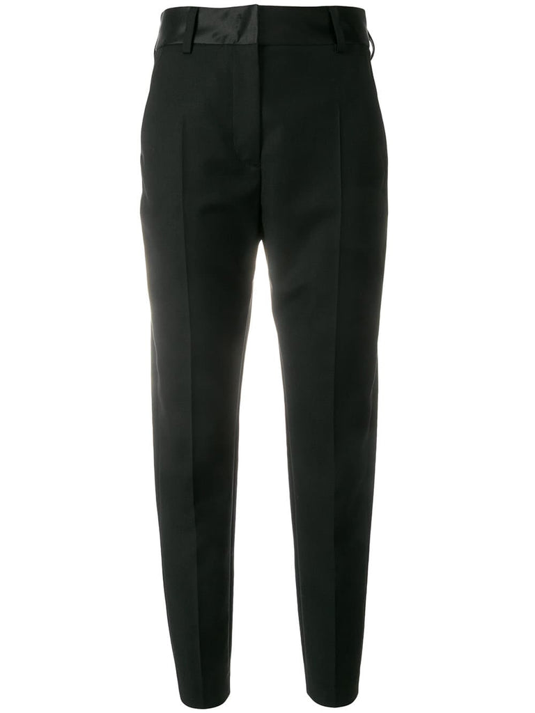 tailored slim trousers