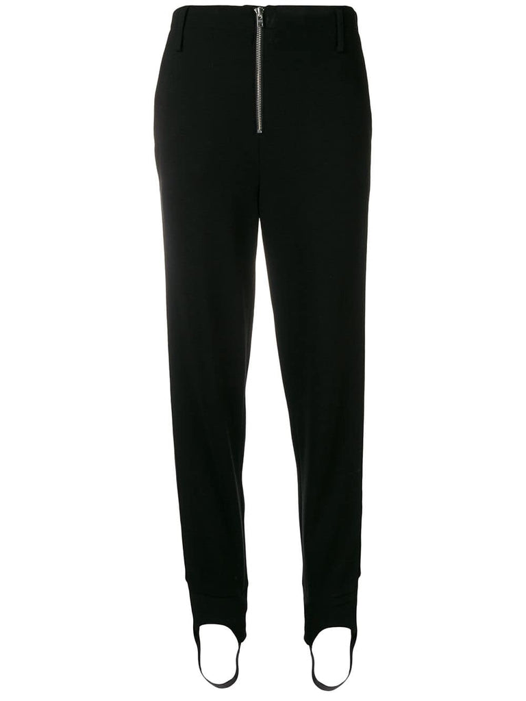 stirrup tapered trousers