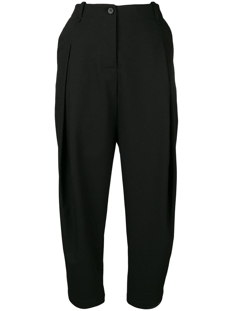 baggy tapered trousers