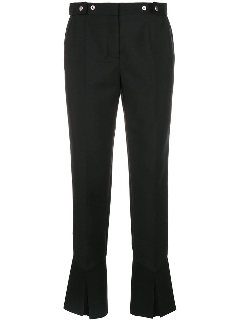 front slit trousers