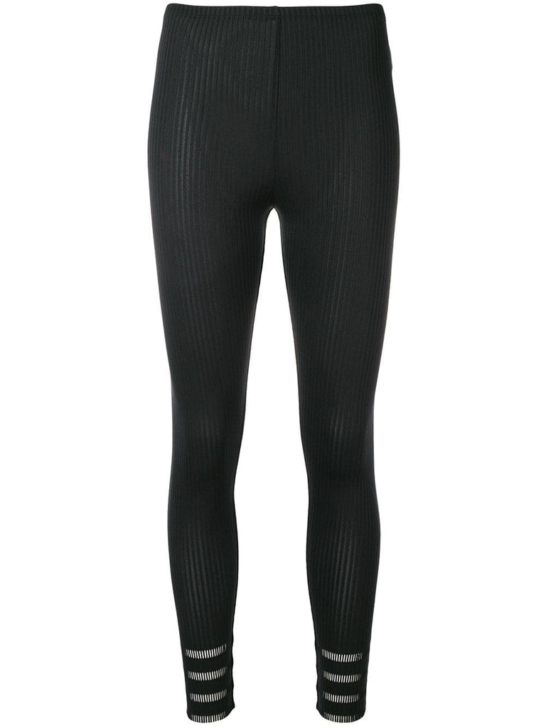 micro pleated leggings