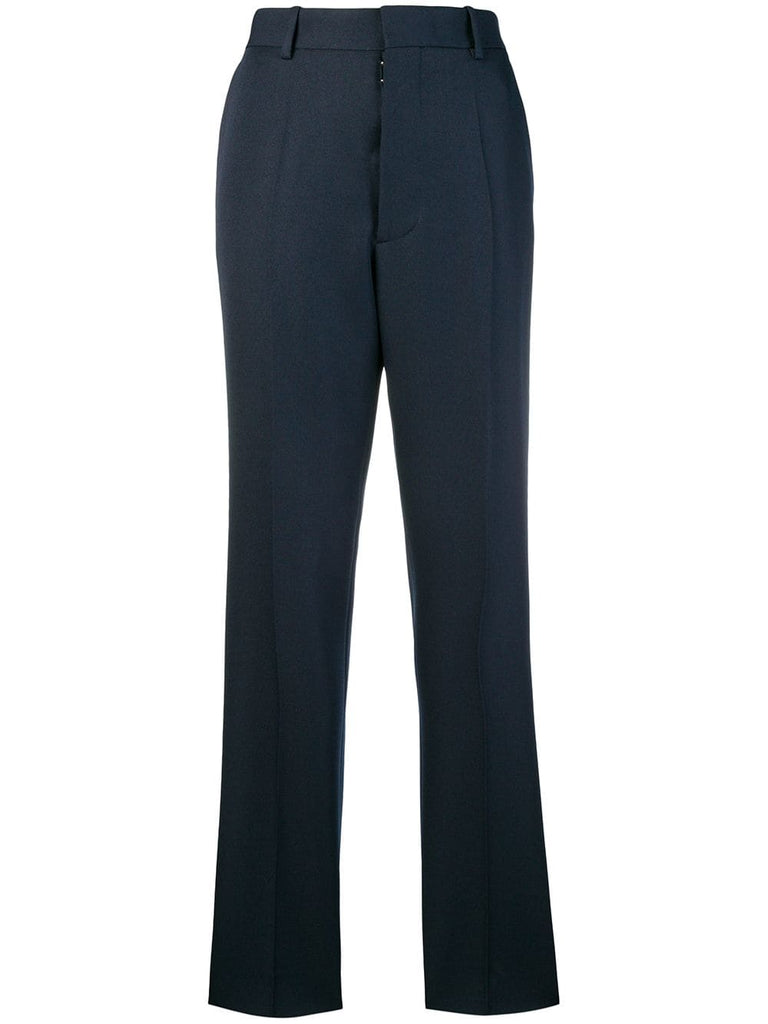 flared tailored trousers