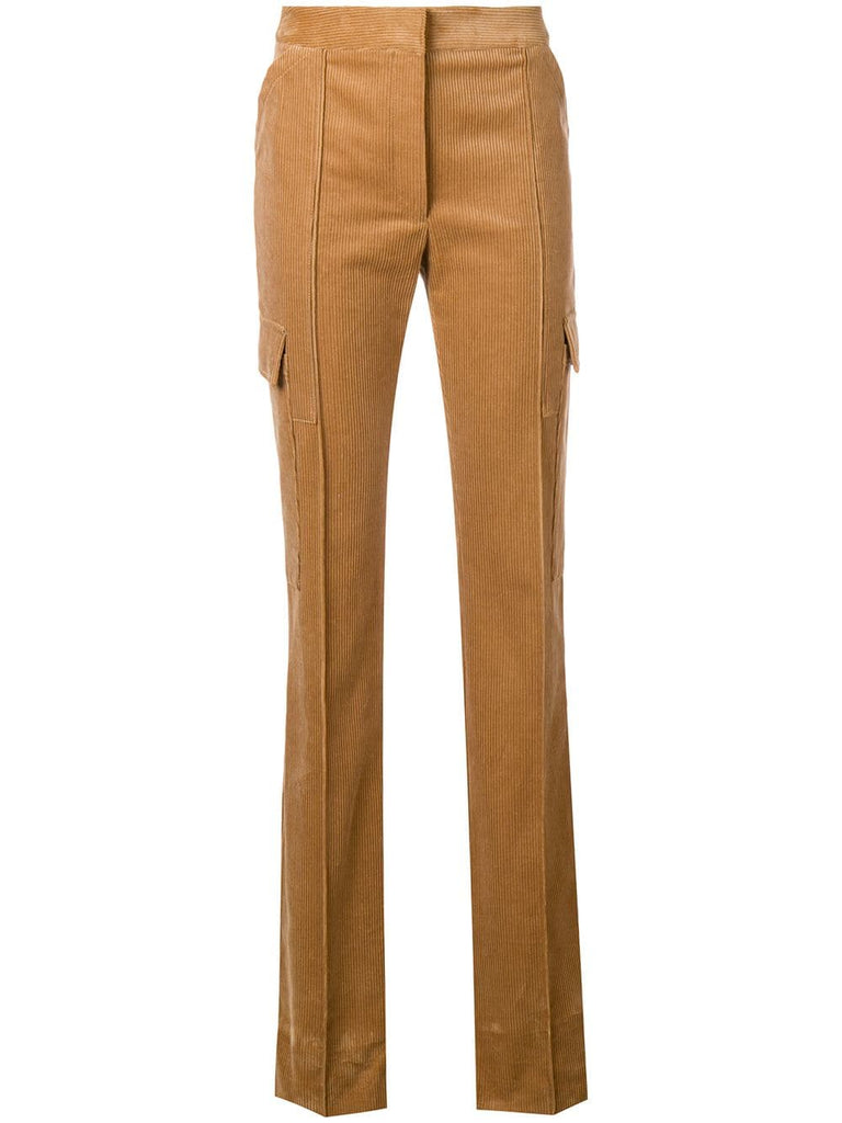 flared corduroy trousers