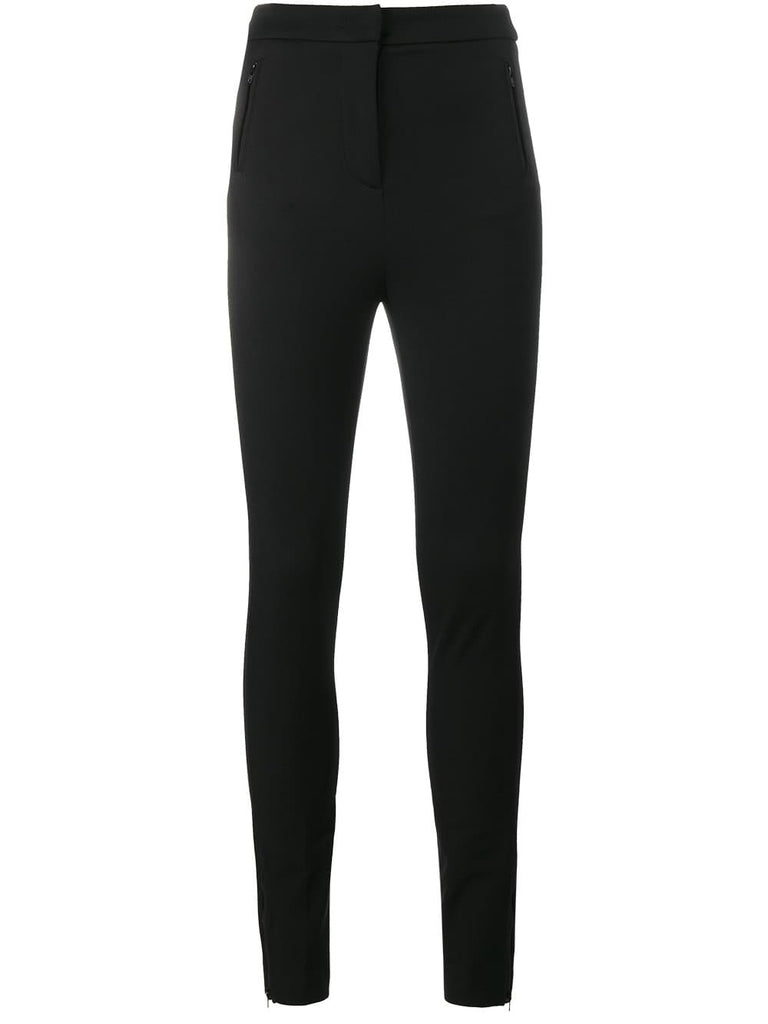 zipped cuff leggings