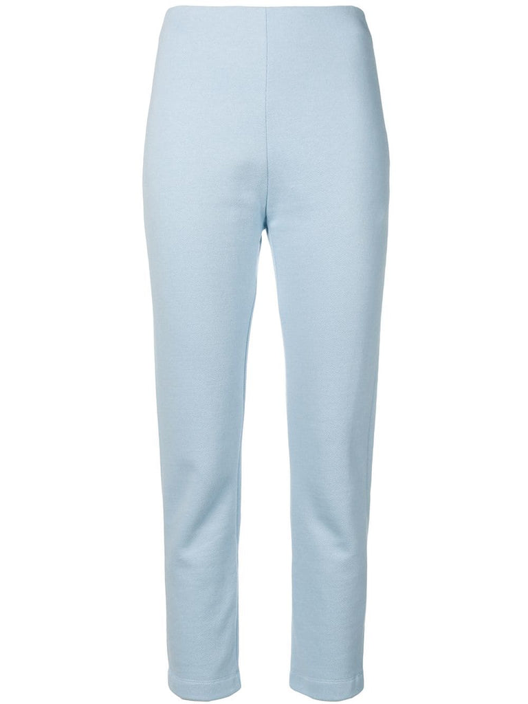 high waist skinny trousers