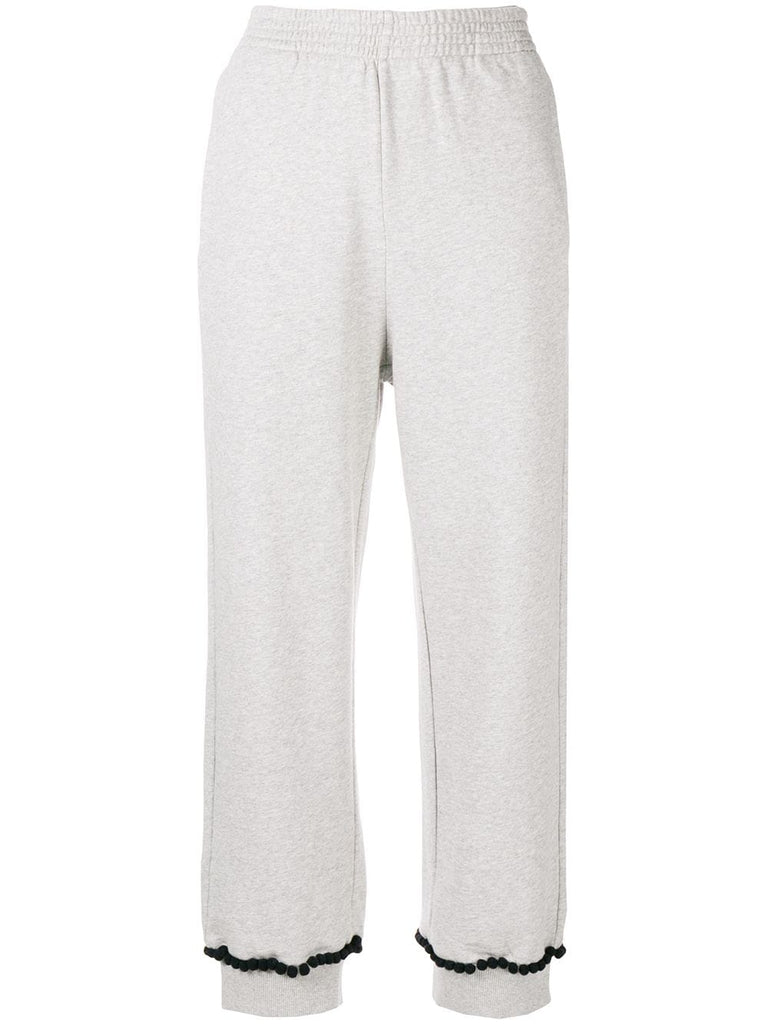 cropped track pants