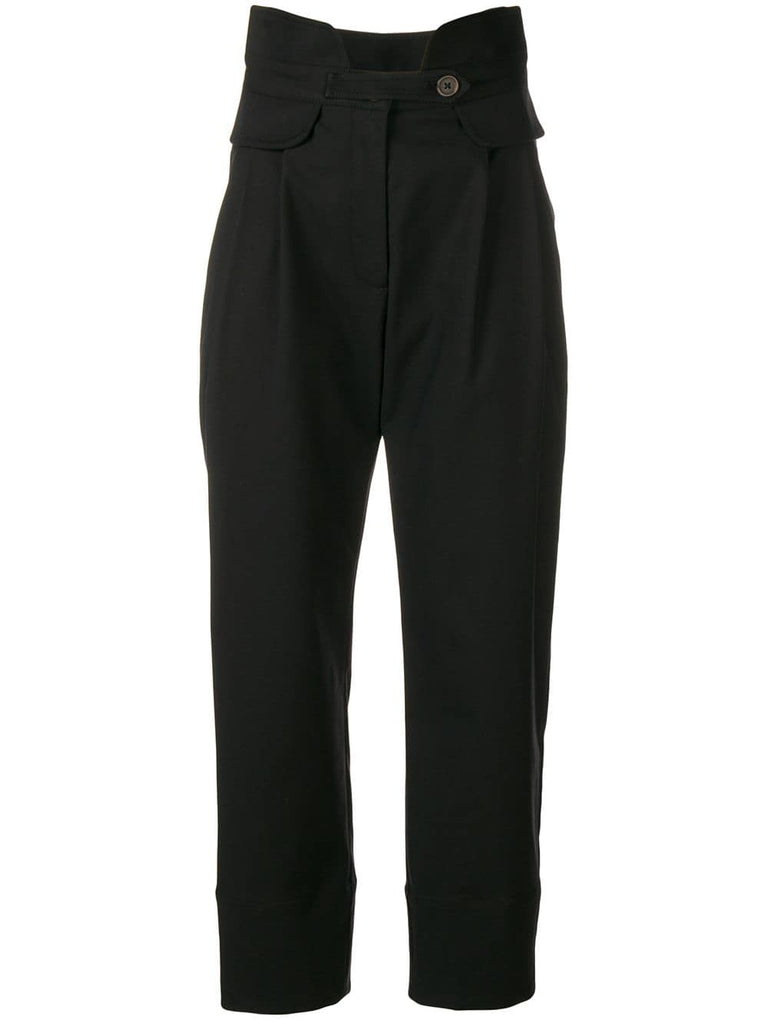 Kamille cropped trousers