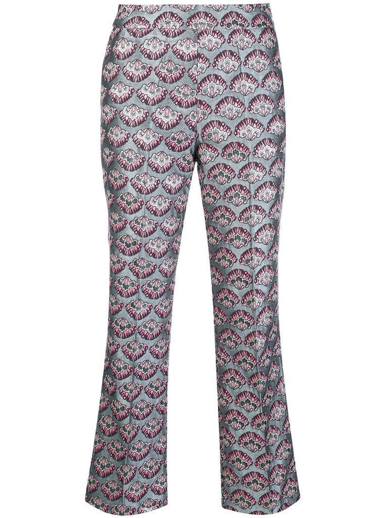 jacquard trousers