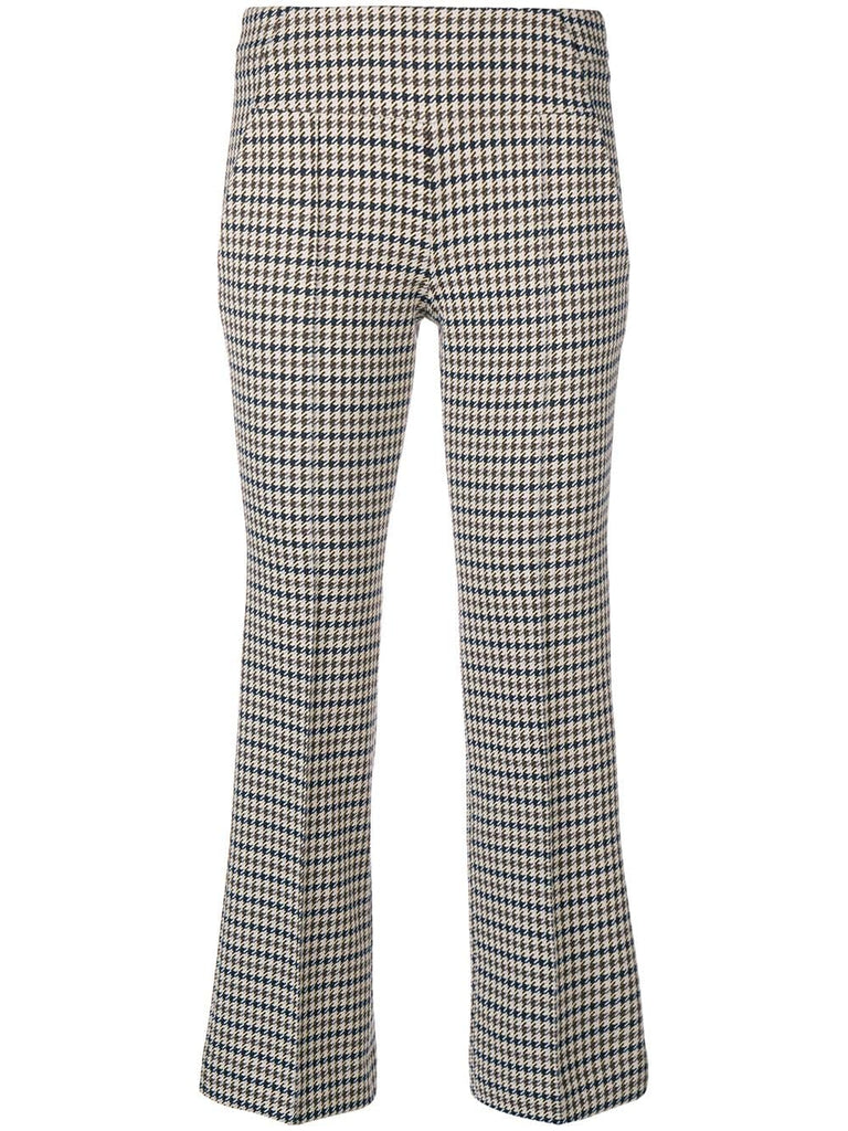 patterned trousers