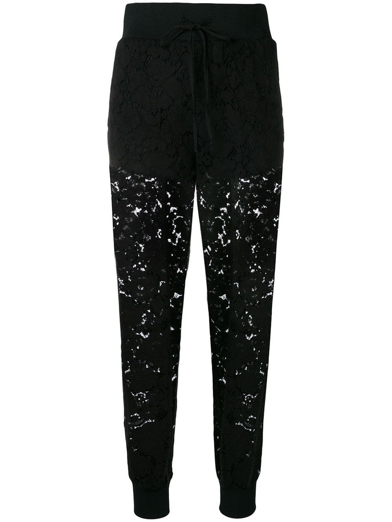 lace track pants