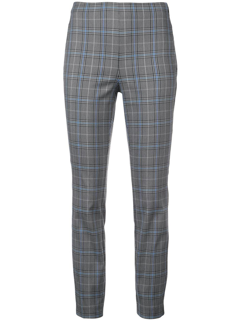 check pattern trousers