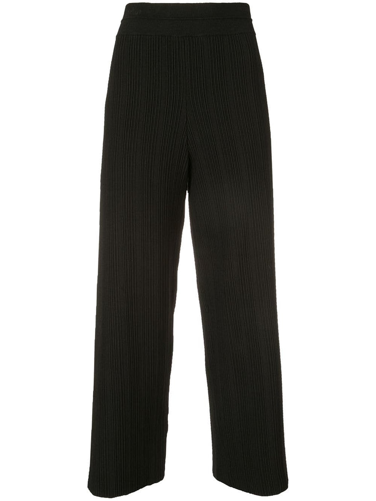 ottoman fortuny knit trousers