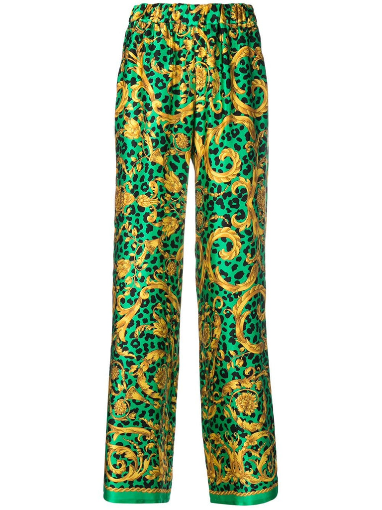 printed palazzo pants