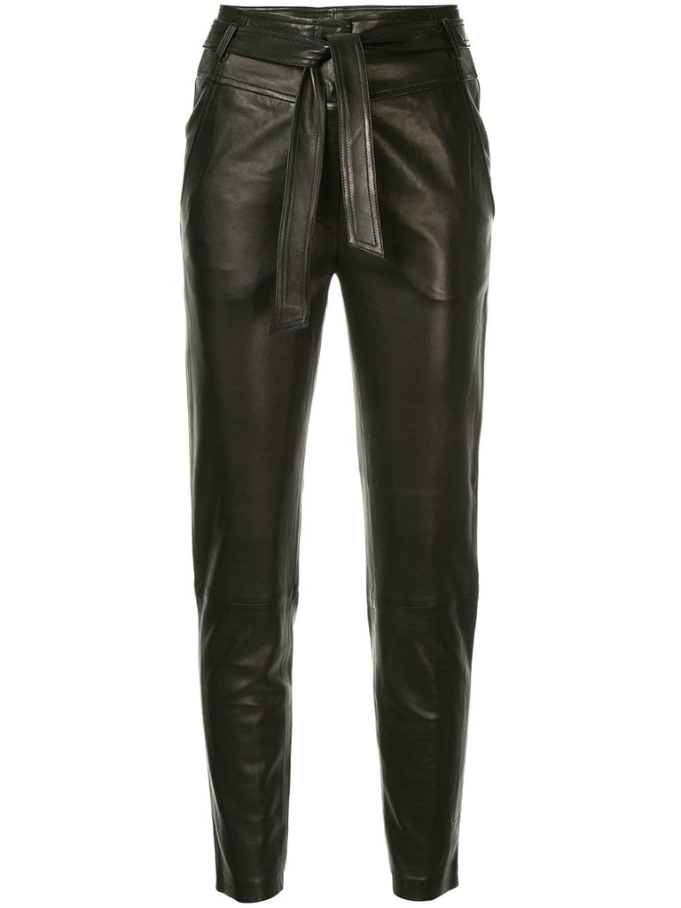 Faxon leather trousers