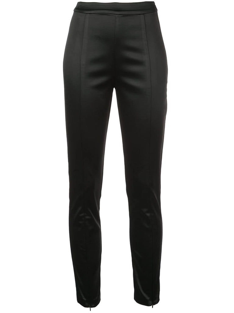 rush stretch satin trousers