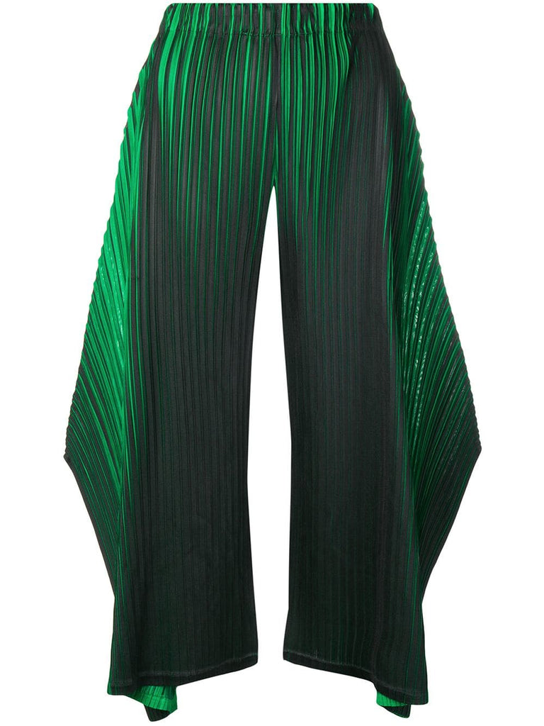 micro pleated pants