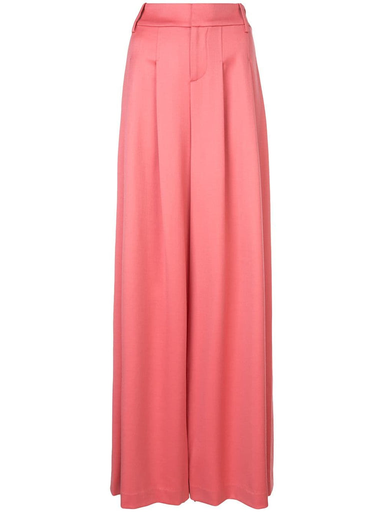 Scarlet wide leg trousers