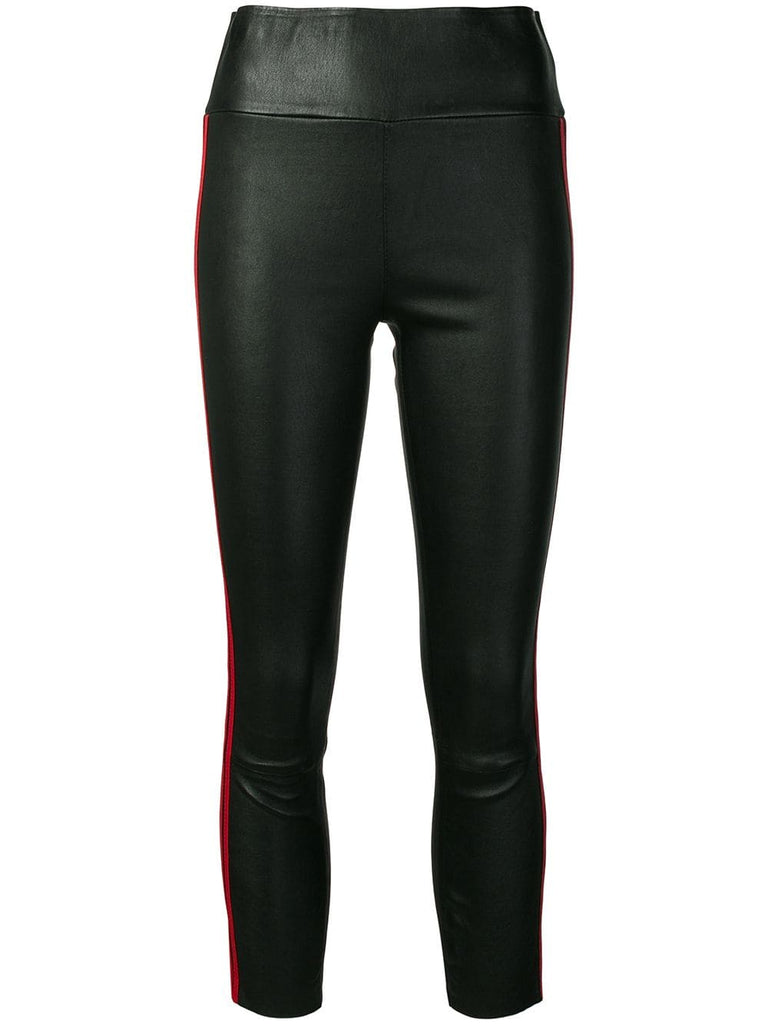 high waisted cropped leggings