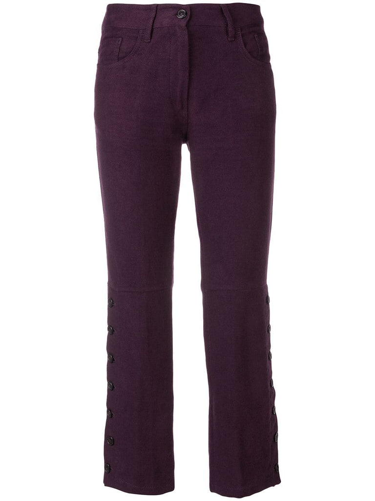 perfectly fitted cropped trousers