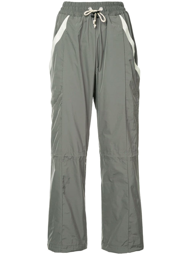 wide-leg track pants