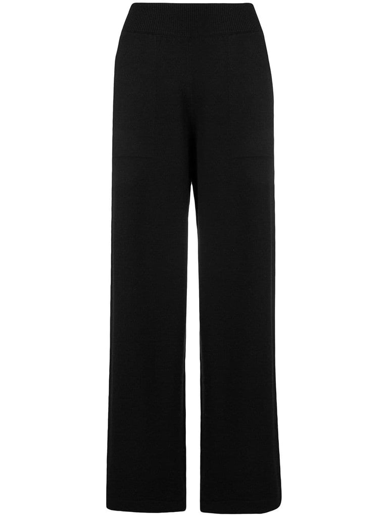 ribbed waistband trousers