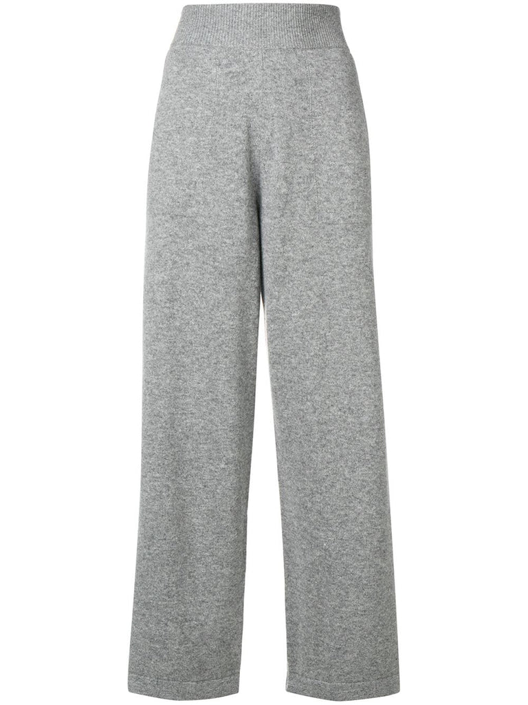 ribbed waistband track pants