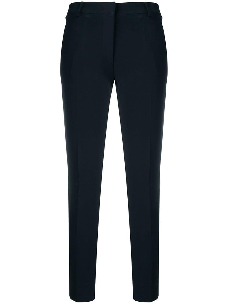 cropped slim-fit trousers