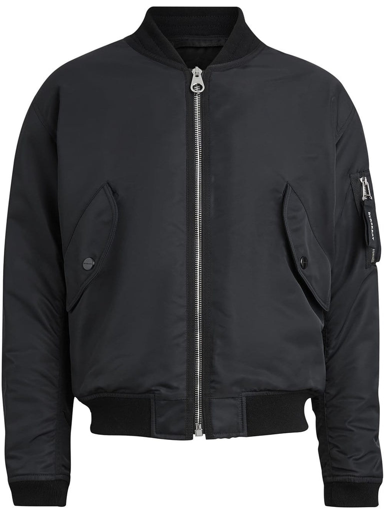 Nylon Bomber Jacket