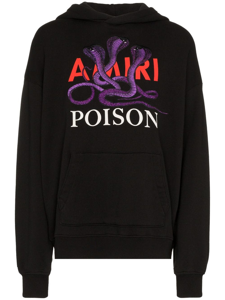 Poison cotton hoodie