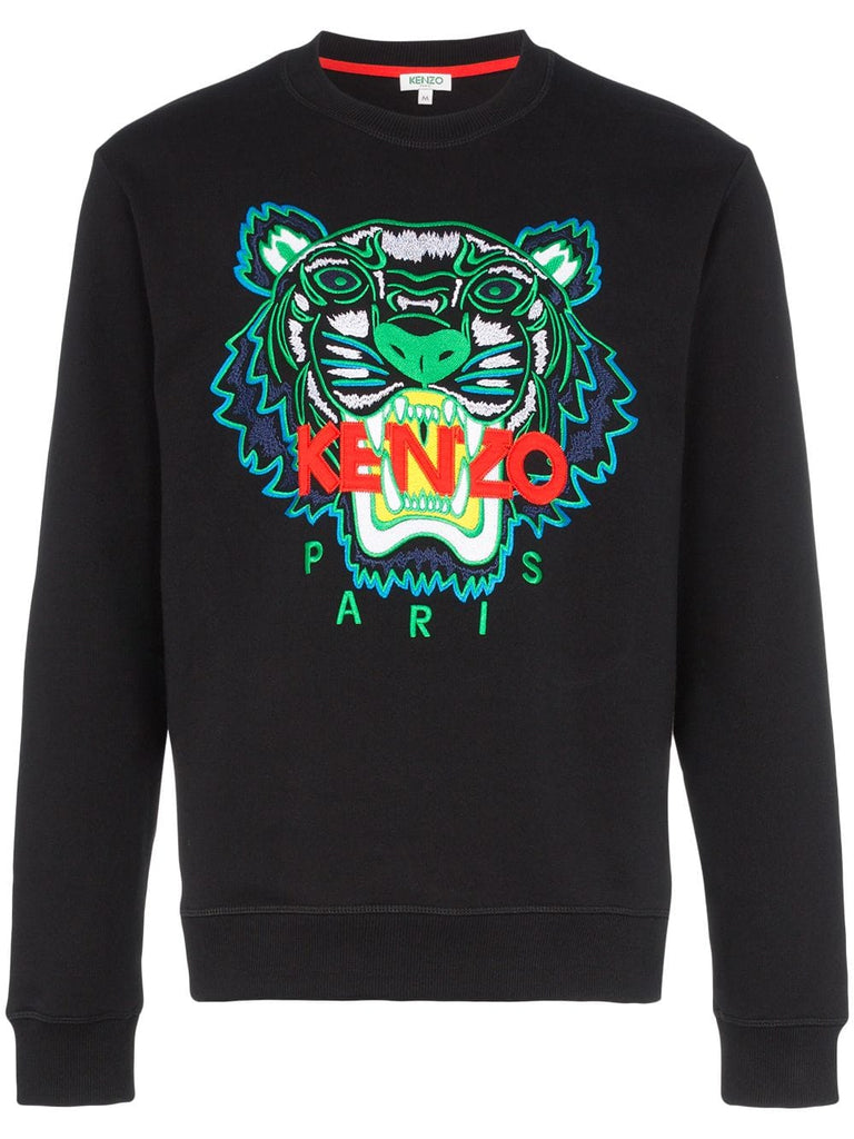 Tiger Appliqué Sweatshirt