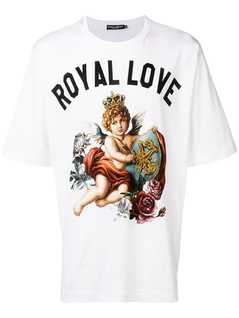 cherub print T-shirt