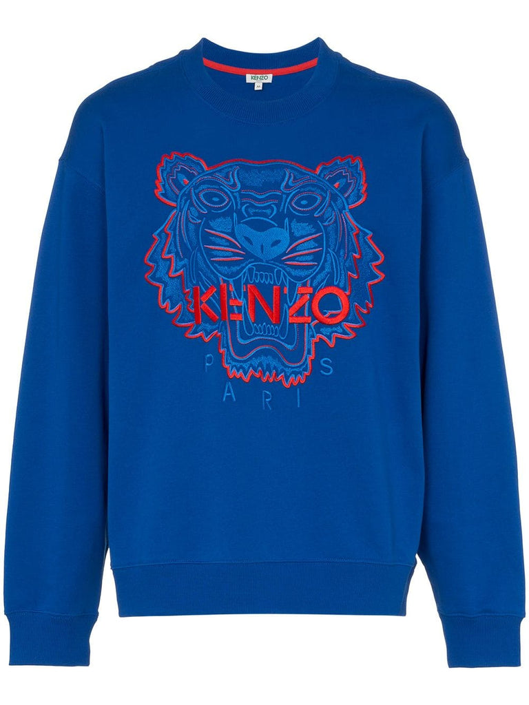 Tiger crew neck sweatshirt