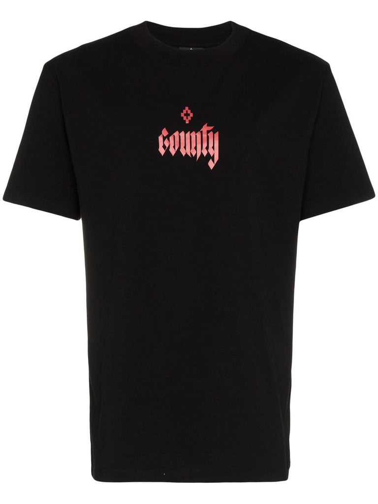 multiple logo cotton t-shirt