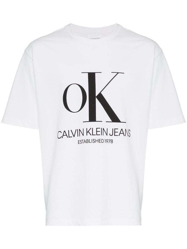 OK modernist logo T-shirt