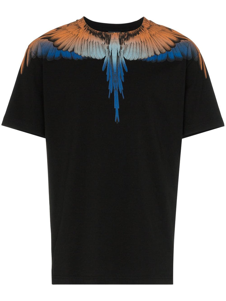 wings short sleeve cotton T-shirt