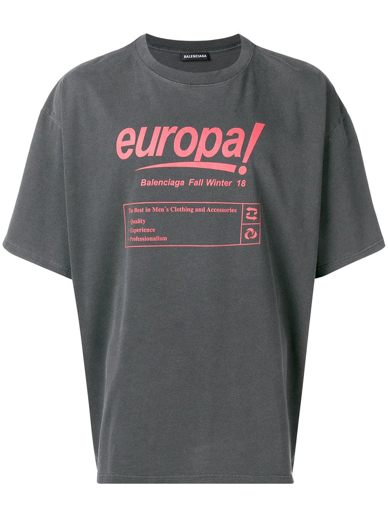 Europa! print T-shirt