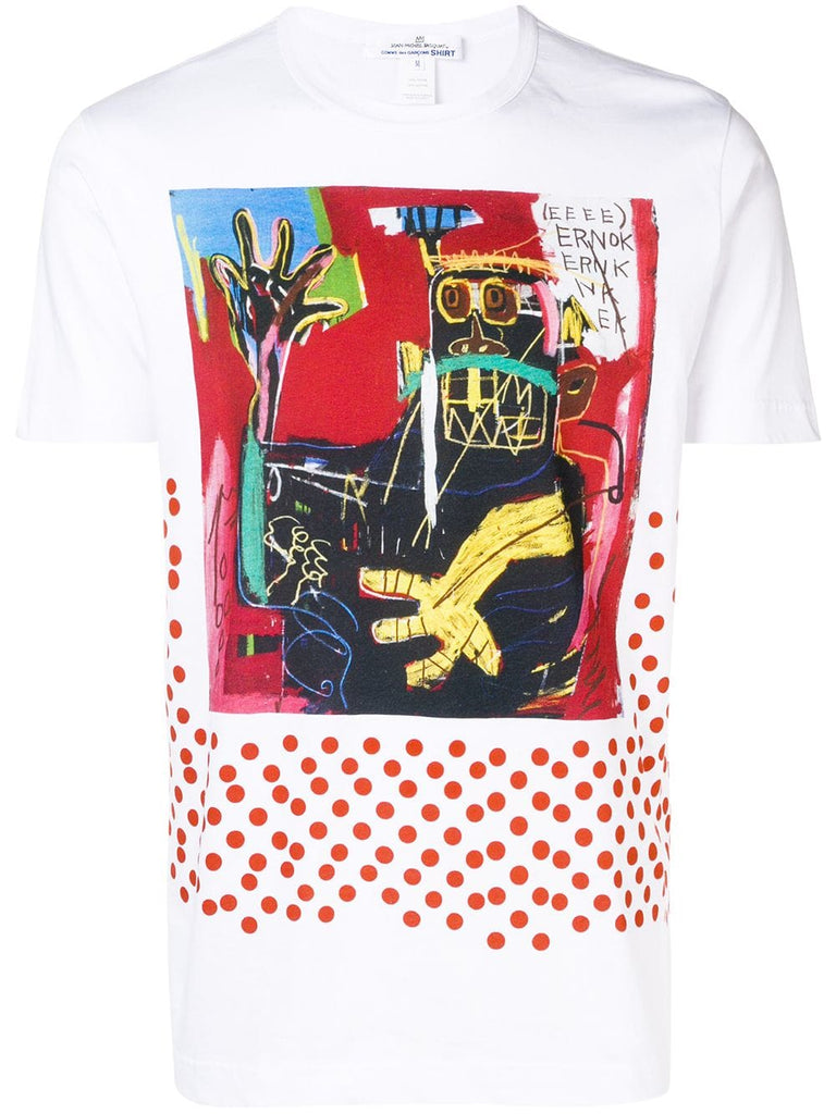 Comme des Garçons x Jean-Michel Basquiat print T-shirt