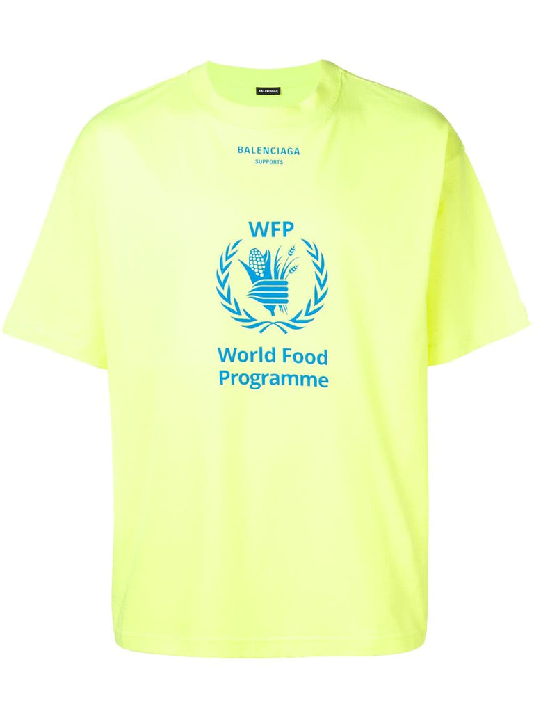 WFP logo print t-shirt