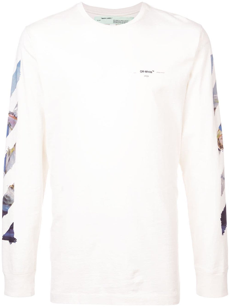 Diag Multicoloured Arrows L/S T-shirt