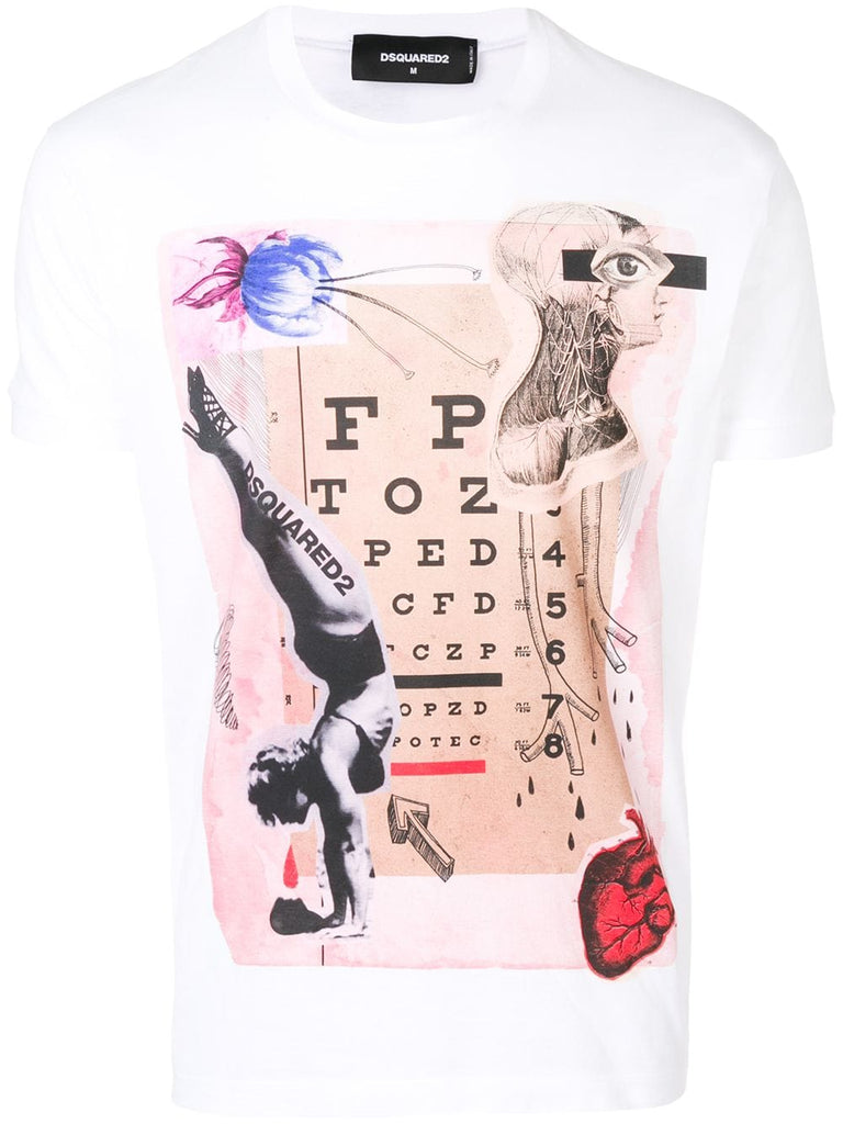 optical test T-shirt