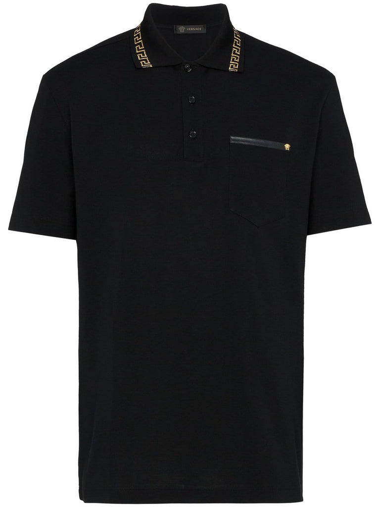 Grecian Detail Polo Shirt