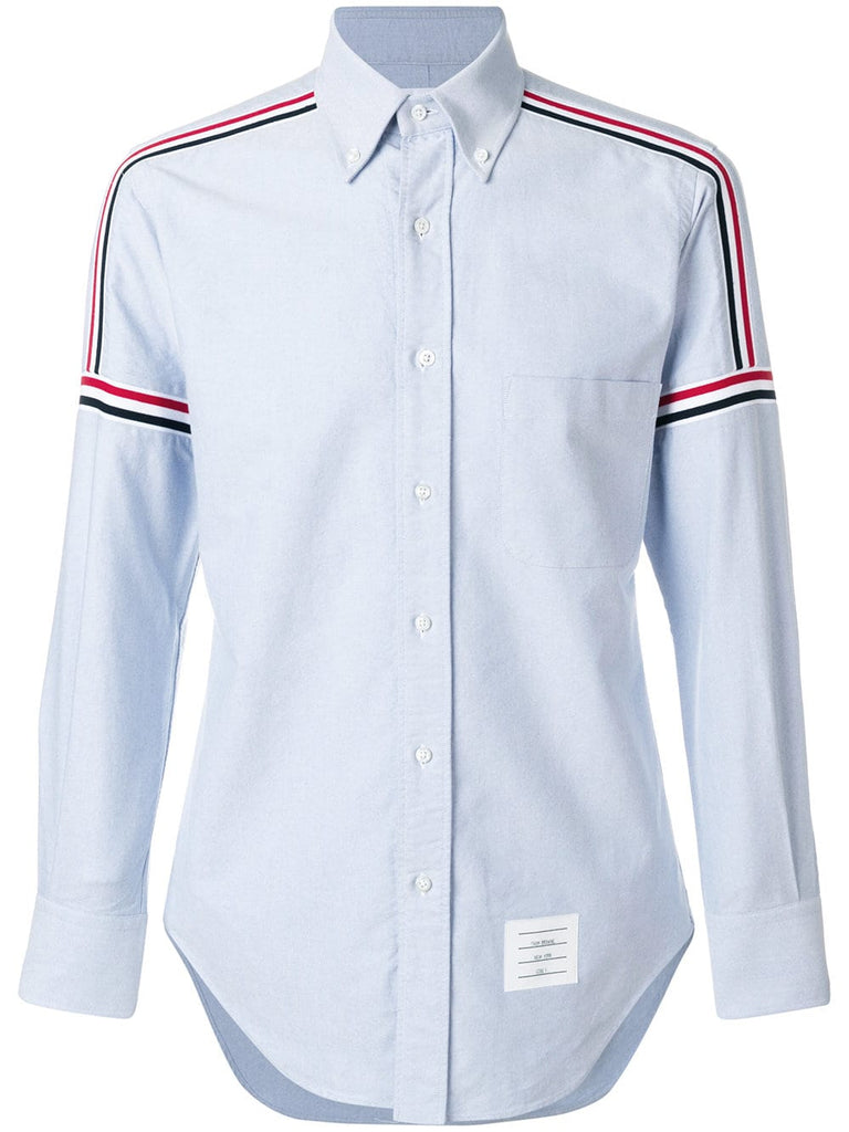 Rwb Elastic Stripe Oxford Shirt